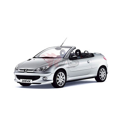 PEUGEOT 206 CC (2D) 09-2000/12-2008